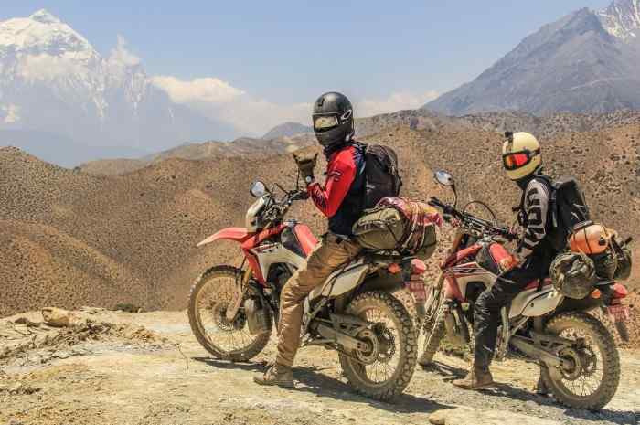 motor bike rental nepal travels