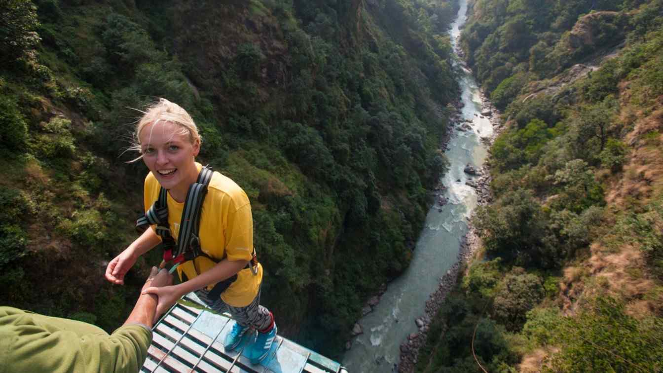 bungee in nepal Nepal travel services