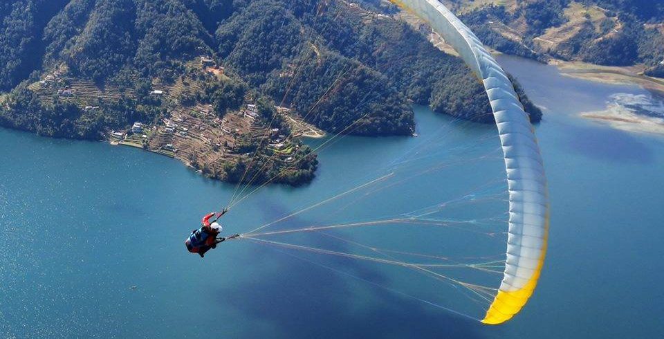 Paragliding in Pokhara